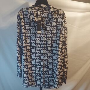 NWT KARL LAGERFELD BLOUSE